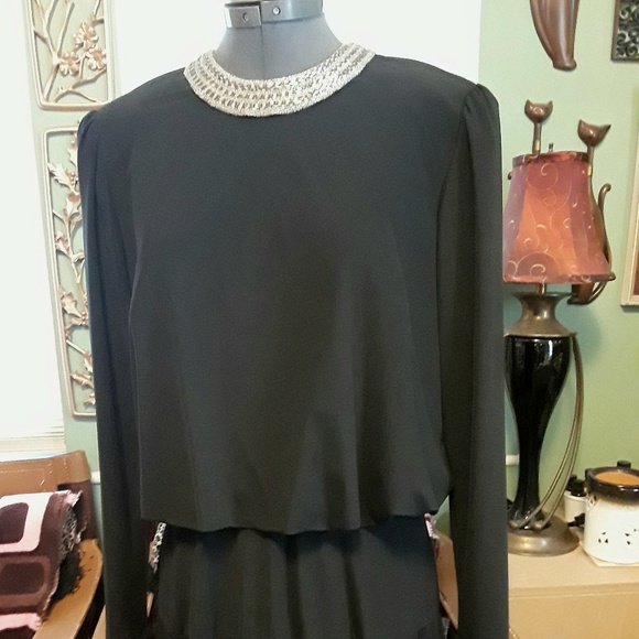 Vintage Flapper Inspired Formal Dress - Picture 7 of 7